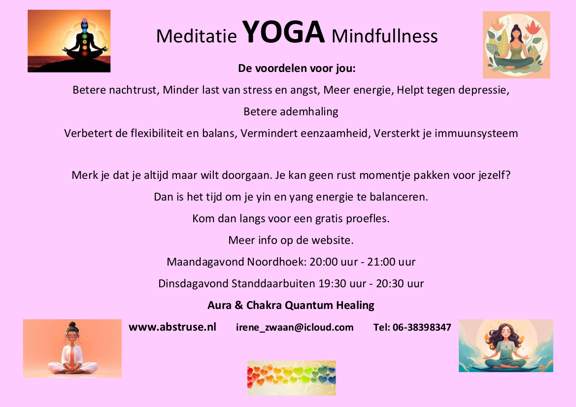 Yoga Meditatie Mindfulness